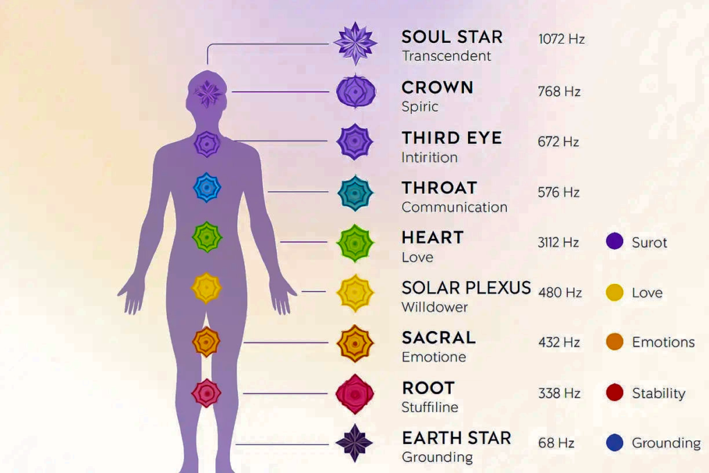 12 chakras